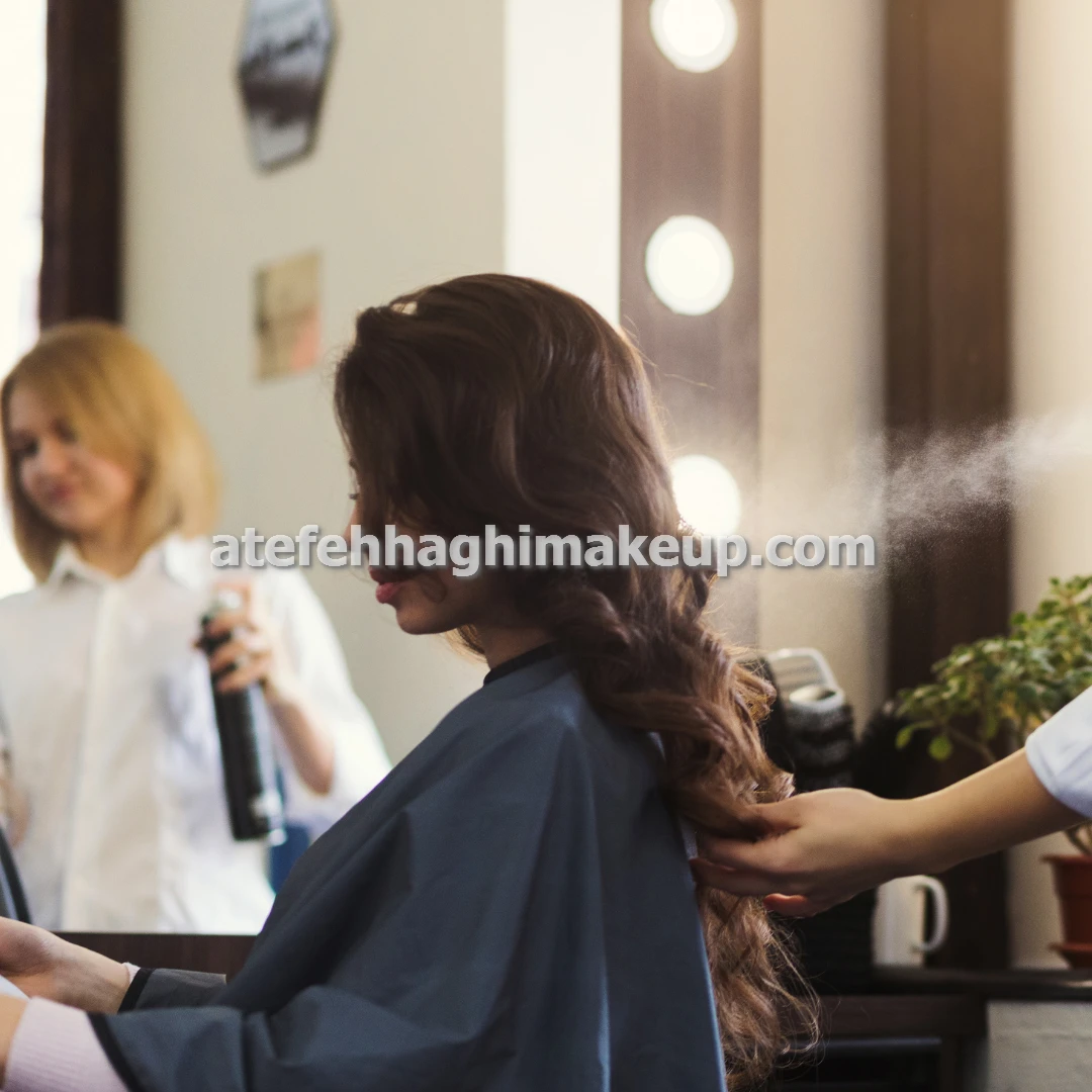 آموزش میکاپ و گریم و شینیون عروس در تهران